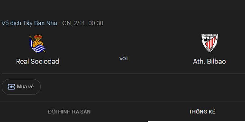 Phân tích phong độ của Real Sociedad vs Athletic Club